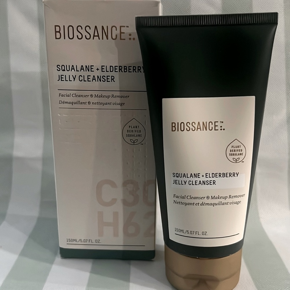 Biossance Squalane and Elderberry Jelly Cleanser